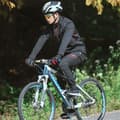 Miniatyrbild 5 av 6: Termocykelbyxa, skydd mot vatten och vind, stl L, svart
