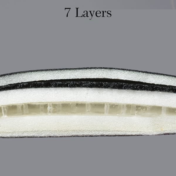 Gel cykelsätesöverdrag med memory foam, storlek L - svart