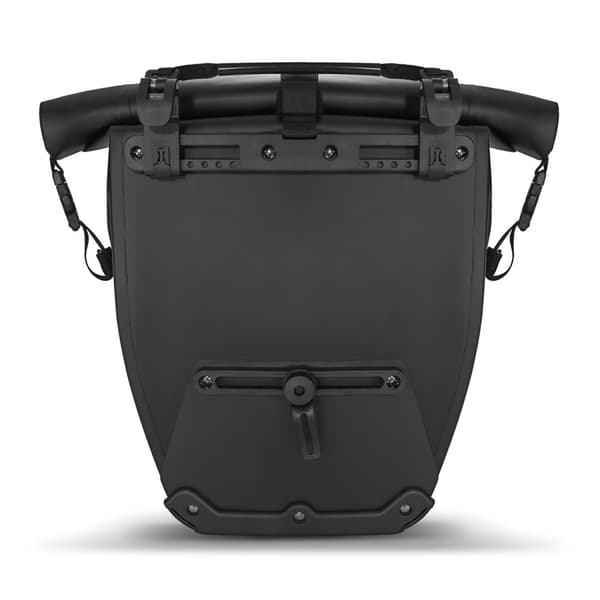 Vandtæt cykeltaske, taske, 25l, sort