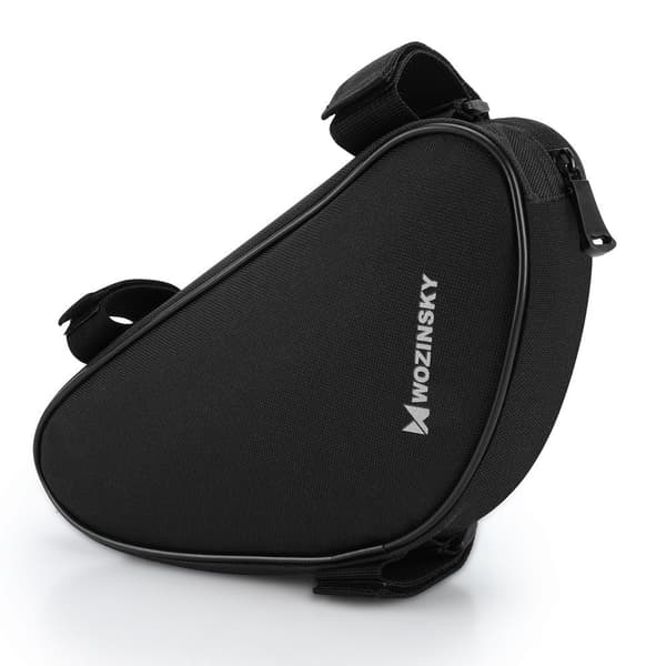 Cykelväska för cykelram 1,5 l, svart