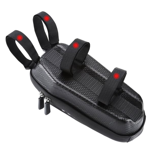 Vandtæt scooterstyrtaske scootertaske 2 l sort