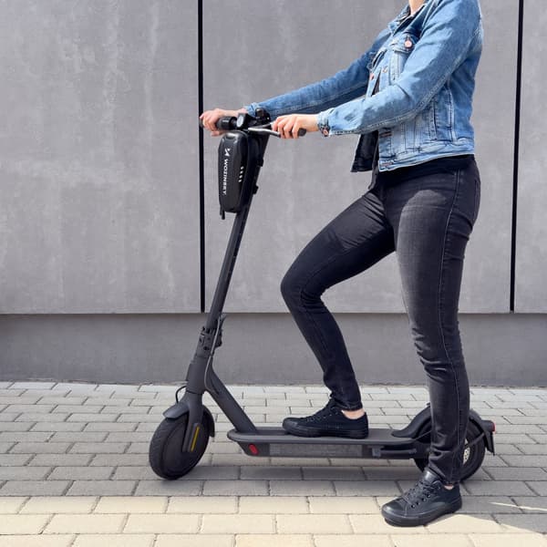 Vandtæt scooterstyrtaske scootertaske 2 l sort