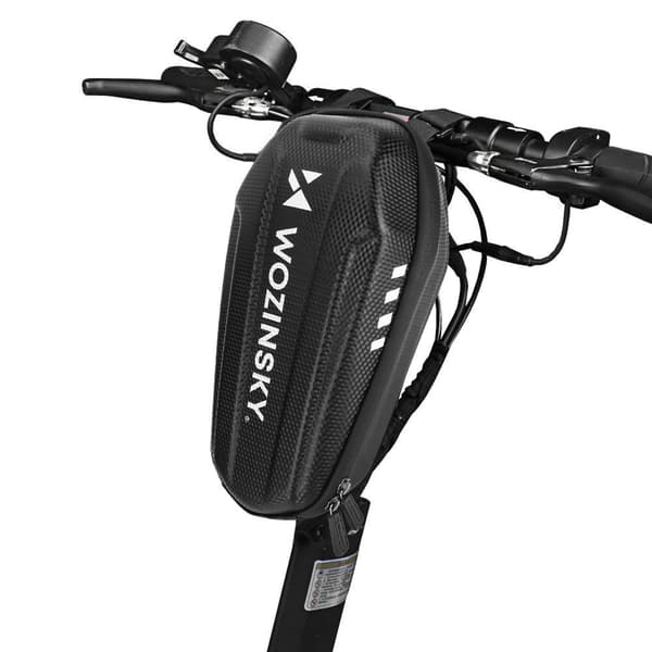 Vandtæt scooterstyrtaske scootertaske 2 l sort