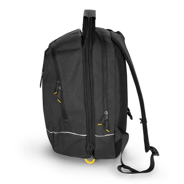 Dubbel ryggsäck cykelväska 2in1 30l svart