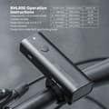 Miniatyrbillede 6 af 6: Cykellygte foran 800lm + USB-C kabel, 4 driftstilstande