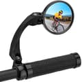 Miniatyrbild 1 av 5: Höger rund backspegel för cykel - svart