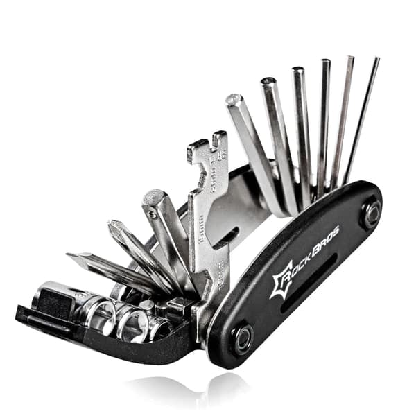 16in1 MultiTool polkupyörän korjaukseen - musta