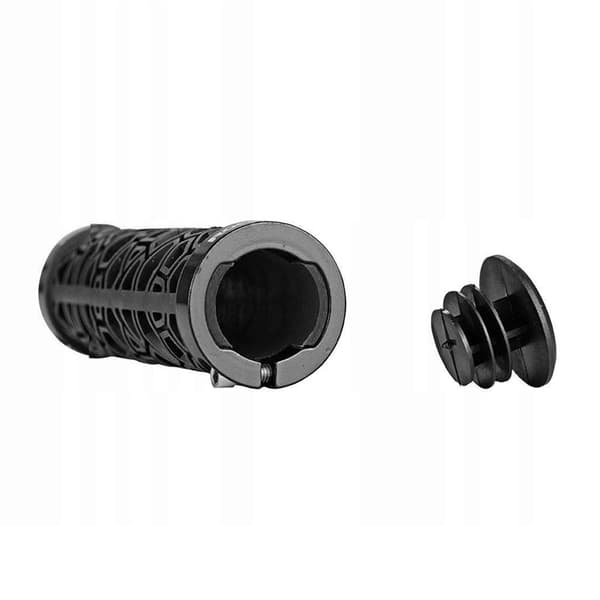 Cykelgrepp, grepp av gummi, dia. 22mm svart