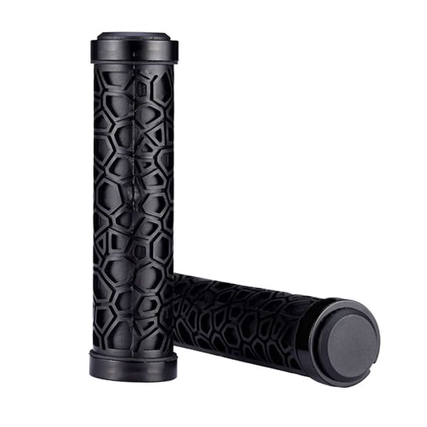 Cykelgrepp, grepp av gummi, dia. 22mm svart