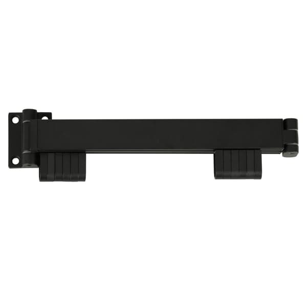 Tørretumbler, teleskopisk vægophæng, foldbar, sort, 90 cm