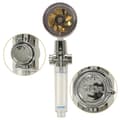 Miniatyrbillede 8 af 8: Brusehoved med guld turbine ventilator