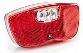2K LED-lampa för cykelställ med AA-reflektor