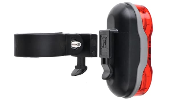 JY-596 baglygte til cykel 2x0,5W 17 LM