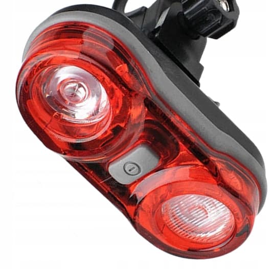 JY-596 baglygte til cykel 2x0,5W 17 LM