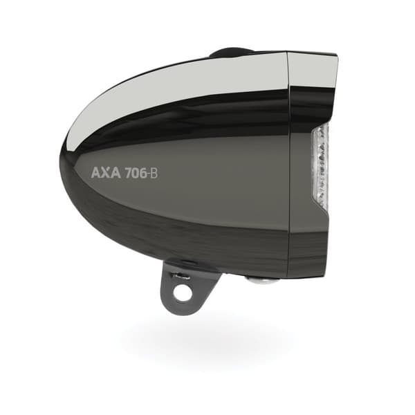 Framgaffel LED-cykelbelysning AXA NOX CITY 4LX POWERFUL 15 meter.