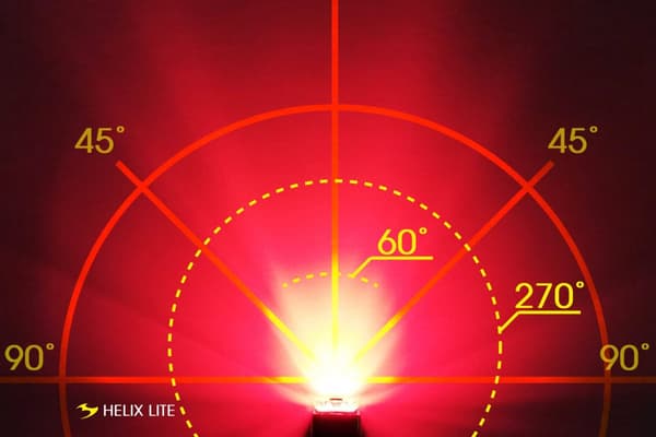 MOON PULSAR bakre cykellampa 25 lm på AAA-batterier Lyser upp till 150 timmar.