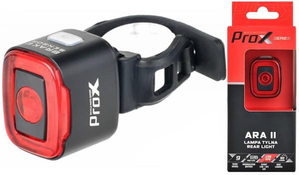 PROX BOOTES SMD LED 50Lm 220 mAh SAFE + MEMORY MODE Etupyörävalaisin.
