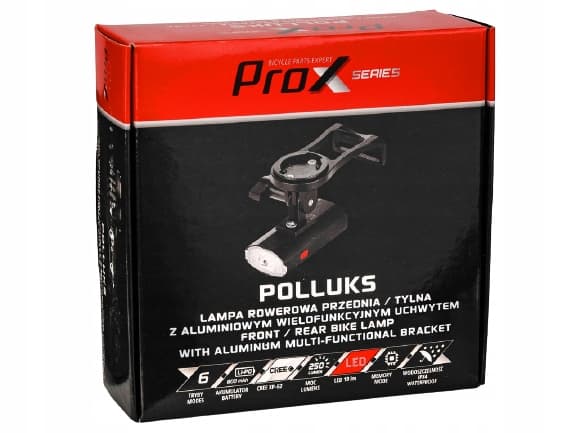 PROX HAMAL etupyörän valo 600lm ANTI FOG