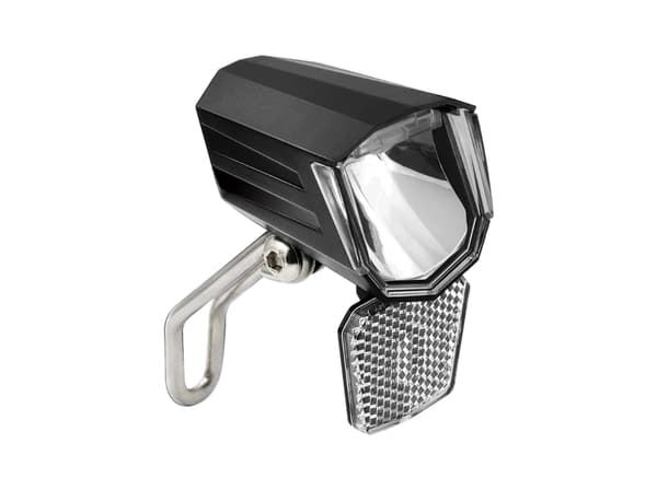 FRÄMRE DYNAMO LED CYKELLAMPA PÅ/AV 70LUX