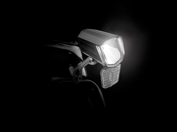 FRÄMRE DYNAMO LED CYKELLAMPA PÅ/AV 70LUX