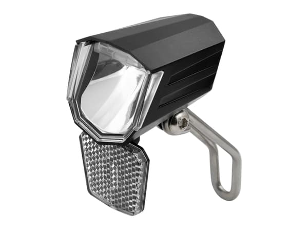 FRÄMRE DYNAMO LED CYKELLAMPA PÅ/AV 70LUX