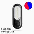 Miniatyrbillede 2 af 6: Rockbros PT6005B LED IP44 USB baglygte til cykel med beacon på sadelpinden