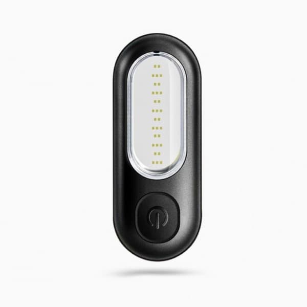 Rockbros PT6005B LED IP44 USB baglygte til cykel med beacon på sadelpinden