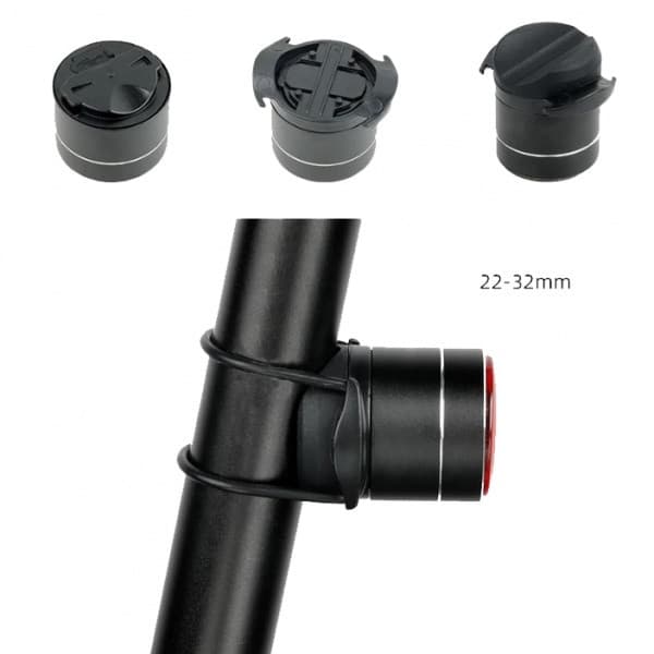 Polkupyörän valo STOP-tunnistin takana ROCKBROS Q3 LED-satulatolppa