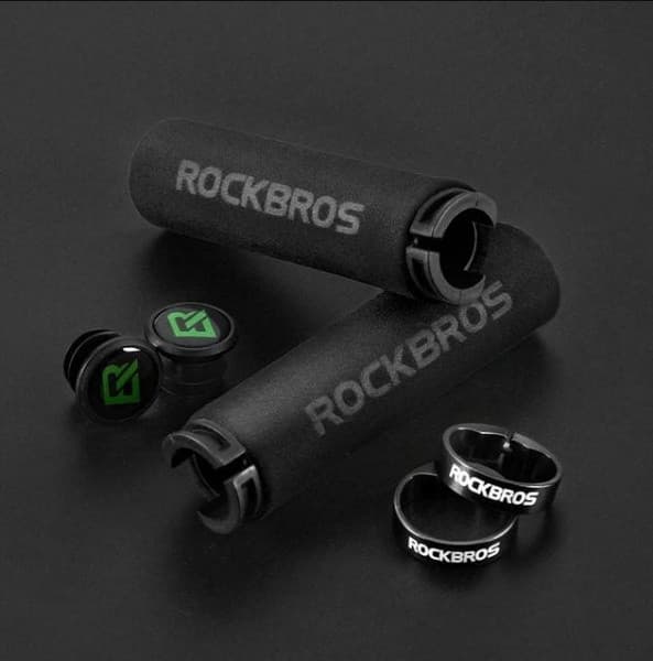 Greb, ROCKBROS cykelgreb, sort (BT1001BKBK), sorte spænder