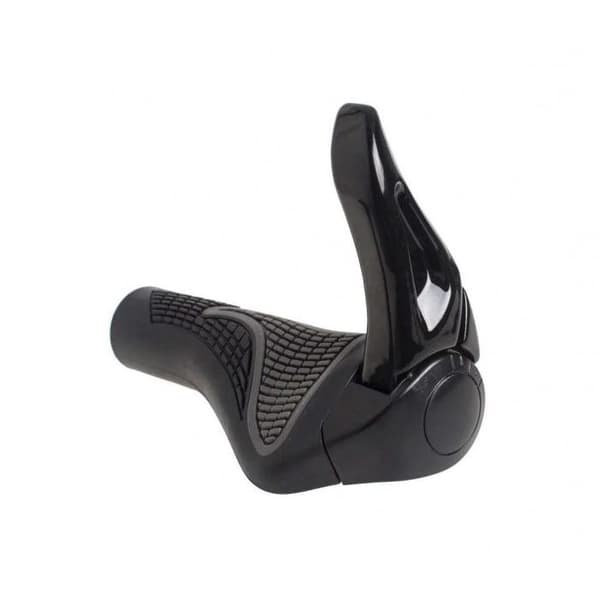 Cykelgreb og greb med horn ROCKBROS Sort (BT1008B)