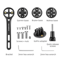 Miniatyrbillede 5 af 5: Universal tæller og lampeholder i aluminium ROCKBROS (29210012002)