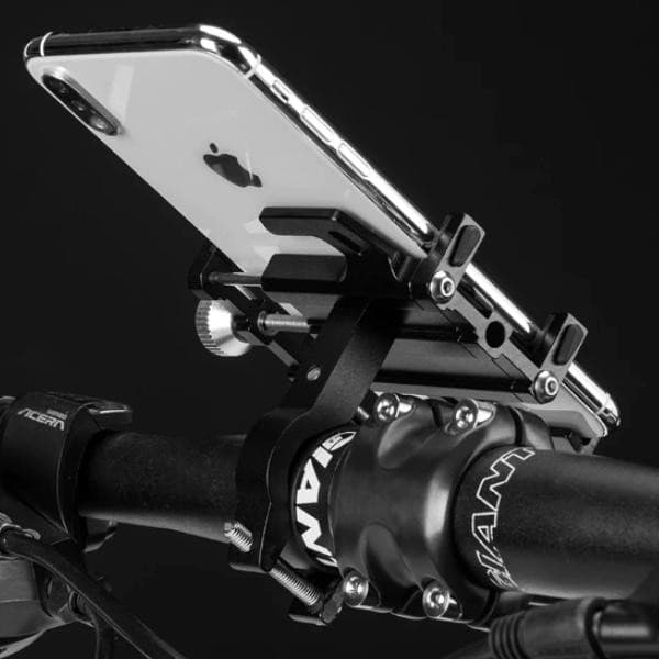 ROCKBROS metal cykeltelefonholder (699-BK) sort