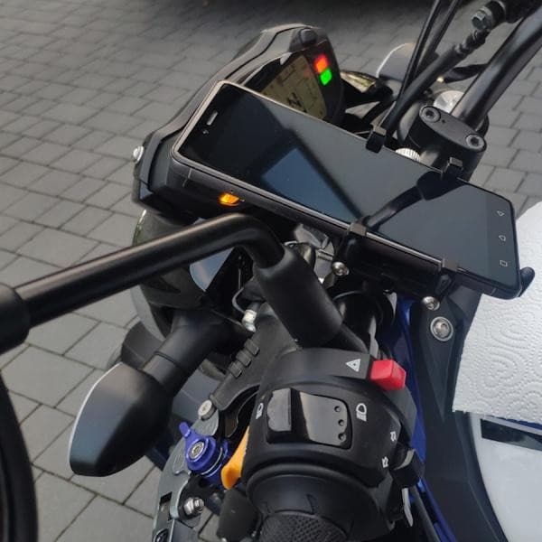 ROCKBROS cykeltelefonhållare i metall (699-BO) orange