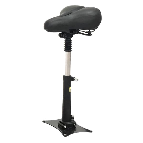 El-scooter med foldbart sæde, justerbar højde 40-68 cm, holdbar metal konstruktion,Sæde