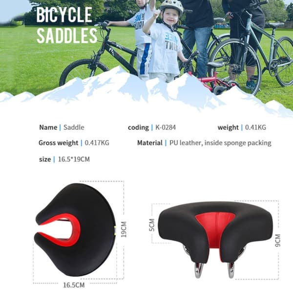 Polkupyörän Istuin "Noseless"