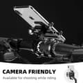 Miniatyrbild 3 av 3: Mobilhållare i aluminium för cykelstyre, justerbar från 55 till 100 mm