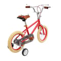 Miniatyrbillede 1 af 2: Børnecykel, justerbart sæde og styr, sikkerhedsdual bremser,Rød