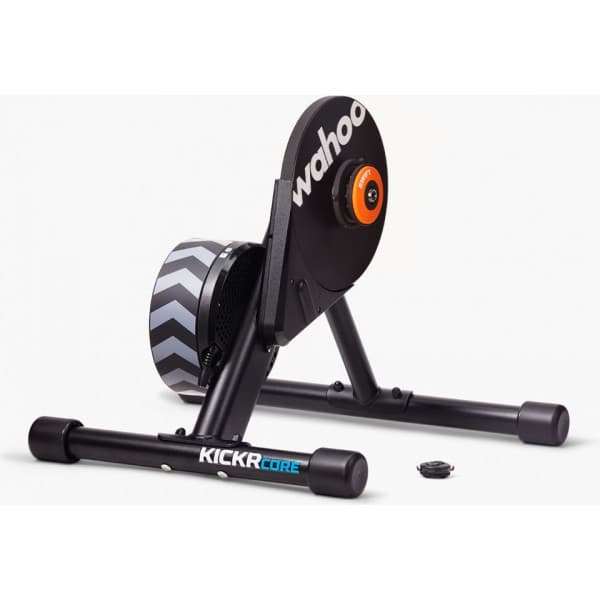 Wahoo KICKR CORE Zwift One -harjoitusvastus + Zwift Click & Cog v.2 -virtuaalinen vaihtaja