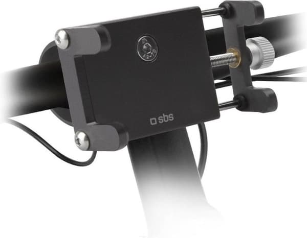 SBS Aluminium Telefonholder Cykel - Sort