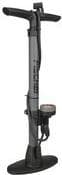 FISCHER cykelgolvpump, för alla ventiler, robust plastgolvpump, med tryckmätare, - 1 st (85585)