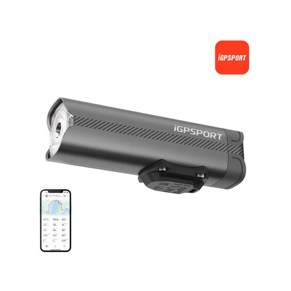 iGPSPORT VS800 smart cykellyse med 800 lm och appstyrning