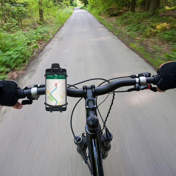 Dunlop-Cykelfästeförtelefon10-15cm(svart)