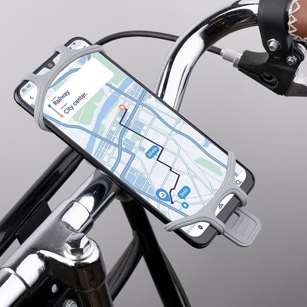 Dunlop-Cykelfästeförtelefon10-15cm(grå)