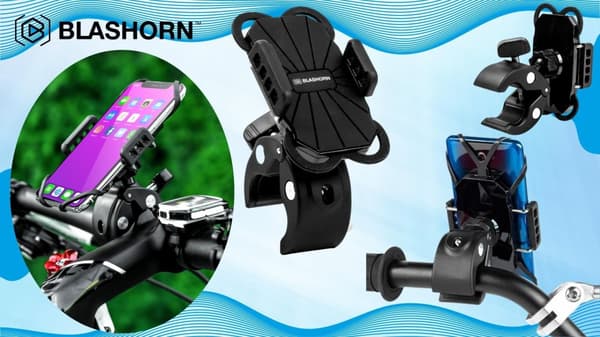 360° roterbar telefonholder til cykel Blashorn