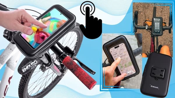 Vandtæt cykeltelefonholder