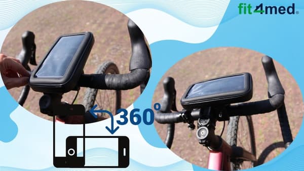 Vandtæt cykeltelefonholder