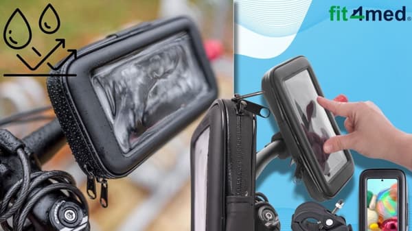 Vandtæt cykeltelefonholder