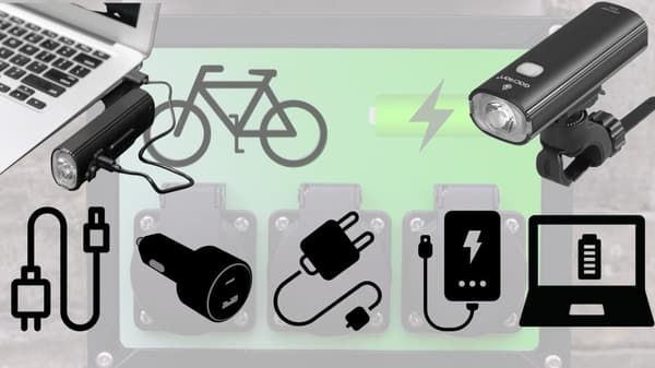 LED-CYKELLYKTA FRAM 4 LÄGEN VIDVINKEL