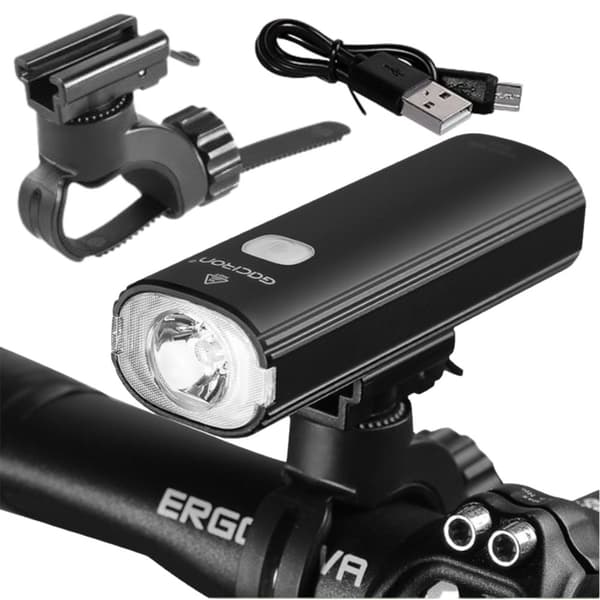 LED-CYKELLYKTA FRAM 4 LÄGEN VIDVINKEL