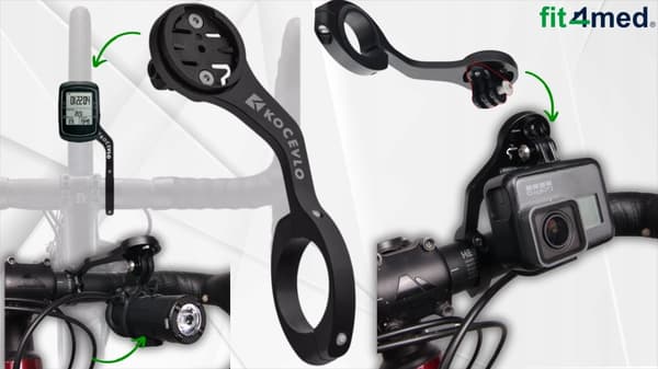 Cykelholder til GARMIN CYCPLUS IGPSPORT computer GoPro lommelygte universal